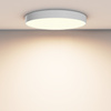 Biała okrągła lampa sufitowa o średnicy 60cm LED 3000K aż 7130 lumenów Zon C032CL-90W3K-RD-W Maytoni