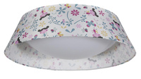 LAMPA SUFITOWA PLAFON dla dziewczynki GIRL 45 16W LED 6500K Z ABAŻUREM Candellux 14-62994