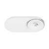 LAMPA SUFITOWA natynkowa LED VECTOR 10W BIAŁA MAXLIGHT C0267