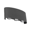 Kinkiet elewacyjny w kolorze szarym LED 3000K ARROW GRAY IP54 Tk Lighting 18085