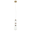 Pojedyńcza lampa wisząca z ceramiki i szkła w stylu Art Deco CERAMIC LED Nowodvorski 11701