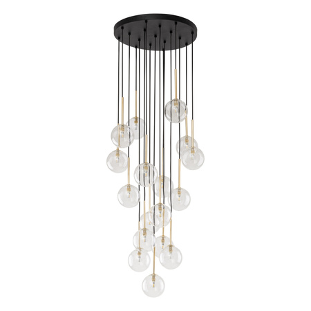 NILOS BLACK GOLD LAMPA WISZĄCA 17 TK Lighting 5945