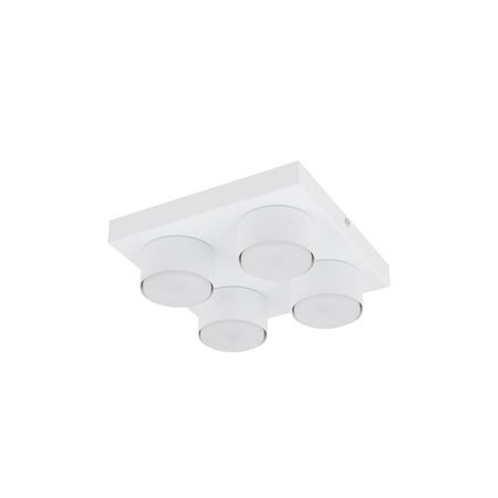 Kwadratowa biała lampa sufitowa 23cm BRIX WHITE 4XGX53 Tk Lighting 11296