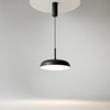 Pojedyńcza czarna lampa wisząca 30cm LED 3000K Gerhard MOD189PL-L12B3K1 Maytoni