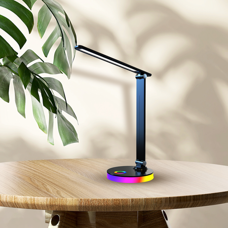 Lampka biurkowa Bruno Czarny 5W LED RGB Milagro ML1628