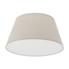 Lampa sufitowa stożek z lnu 50cm 4xE27 FORMO LEN Tk Lighting 11075