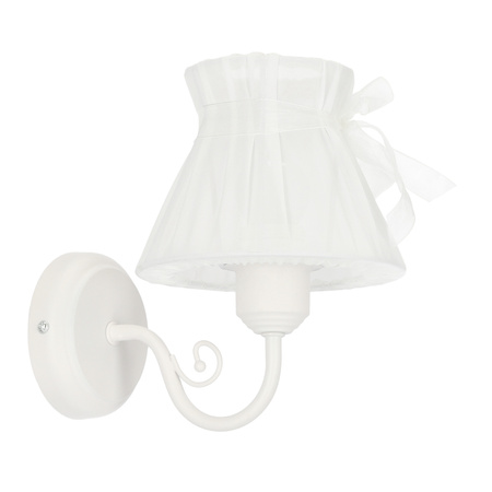ZEFIR KINKIET 1X40W E27 BIAŁY Candellux 21-73785