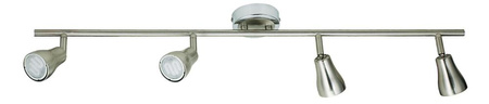 LAMPA JAWA LISTWA 4X7W GU10 ENERGO  NIKEL MATT Candellux 94-16259