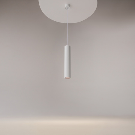 Lampa wisząca biała tuba 5,4cm 1xGU10 Artisan P082PL-GU10-W Maytoni