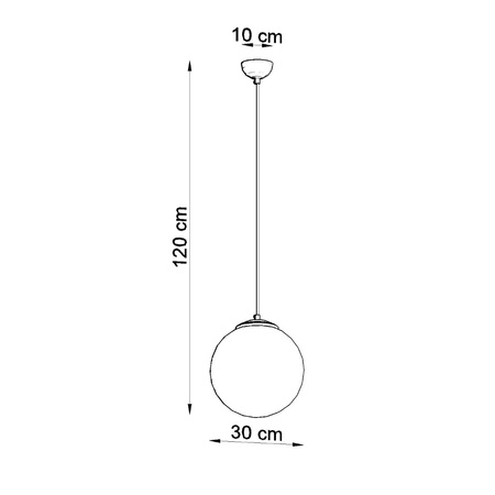 Lampa wisząca UGO Sollux Lighting SL.0716
