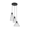 MODESTO BLACK LAMPA WISZACA 3 KOŁO TK Lighting 10187