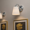 Pojedyńczy stylowy chromowany kinkiet Pafos 1xE27 Milagro ML2259
