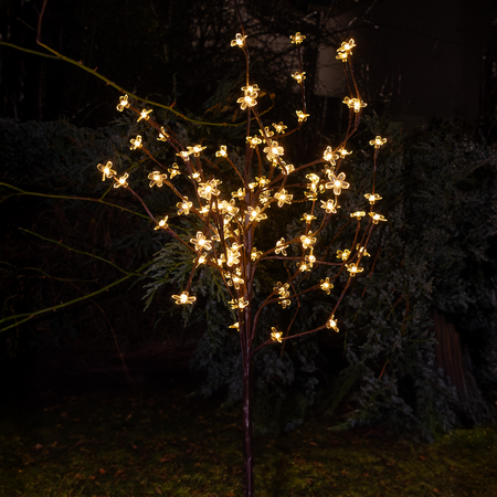 Drzewko lampa Solarna Tree 120cm RGB+3000K IP44 Eko-Light EKO1448