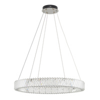 Lampa wisząca kryształowy ring 80cm 3000K LUXORA LED Nowodvorski 11706