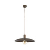 Metalowa brązowa lampa wisząca o średnicy 41cm ASTRA BROWN 1XE27 Tk Lighting 10964