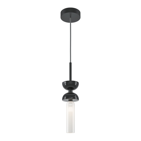 Pojedyńcza czarna lampa wisząca 1xG9 Kyoto MOD178PL-01B Maytoni