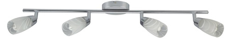 LAMPA LAUFER LISTWA 4X40W G9 CHROM Candellux 94-28412