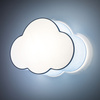 Lampa sufitowa CLOUD niebieski pastelowy TK Lighting 6074