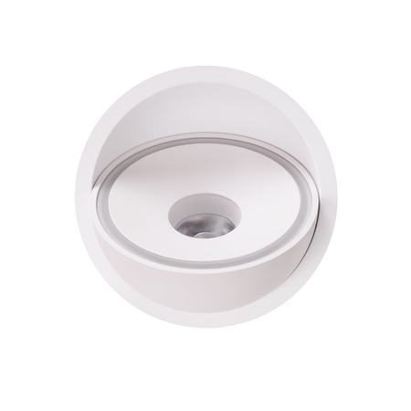 Oprawa WPUSTOWA ruchoma VECTOR 10W BIAŁA MAXLIGHT H0139 