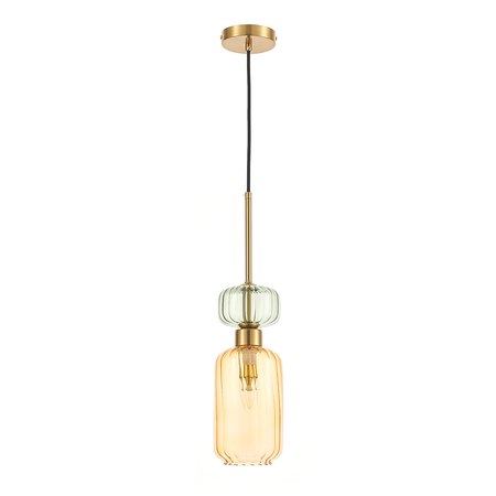 Lampa wisząca MOLLY AMBER 1xE14 Milagro ML1823