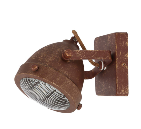 FRODO LAMPA KINKIET 1X40W GU10 RDZAWY Candellux 91-71064