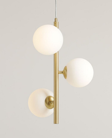 Lampa wisząca FIN 3 BRASS S Aldex 1120E40_S