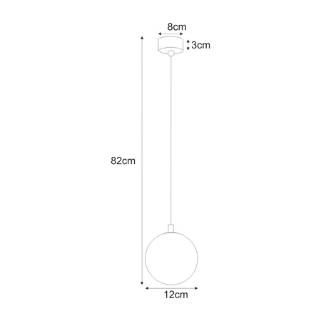 Lampa wisząca K-5560 z serii GALAXY Kaja Lighting