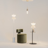 Pojedyńcza czarna lampa wisząca 1xG9 Kyoto MOD178PL-01B Maytoni