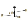 Lampa wisząca Snow 6 złota 6xGU10 Light Prestige LP-731/6P GD