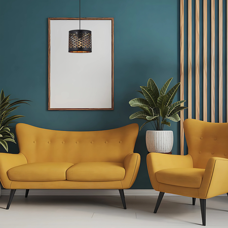 Lampa wisząca MORGAN 1xE27 Milagro ML1800