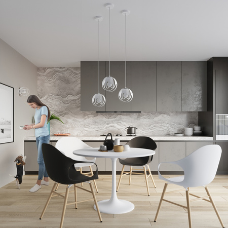 Lampa wisząca TULOS 3L biała Sollux SL.1085