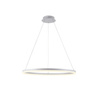 Lampa wisząca biały okrąg 80cm LED 3000K z wbudowanym ściemniaczem TITUS Paul Neuhaus 2383-16