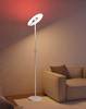 Lampa podłogowa biała z pilotem LED + RGB Cento Italux FL-37482-WH