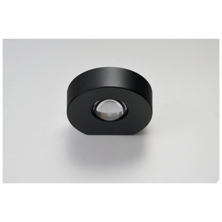 Czarny kinkiet zewnętrzny FIGARO WALL IP54 3000K BK AZZARDO AZ6826