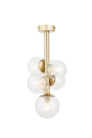 PERLA LUX 5 plafon transparentny Sigma 40854