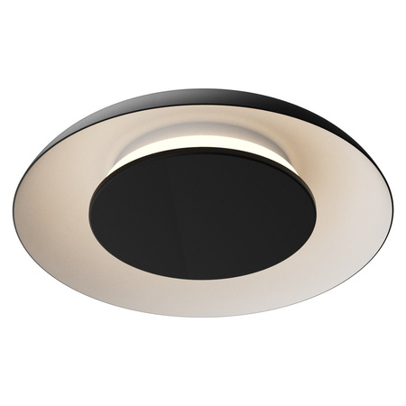 Lampa sufitowa 25cm Piattino 15W LED CCT Czarny Milagro ML2939