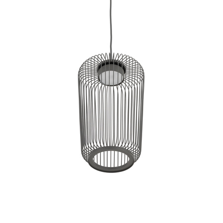 Lampa wisząca druciana w kolorze jedwabistego grafitu na żarowkę GX53 KENAI B Nowodvorski 12224
