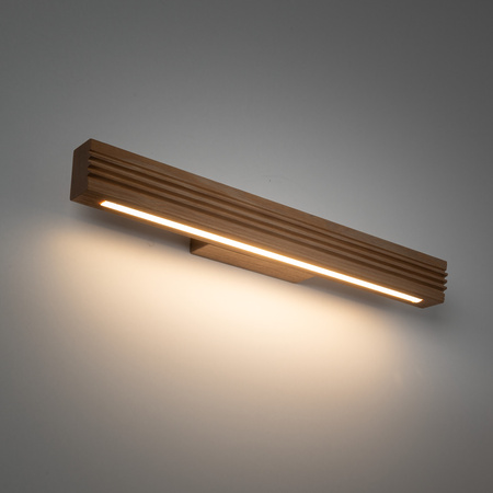 Kinkiet drewniany LED 3000K VIGA WOOD LED sosna szczotkowana postarzana  Tk Lighting 11689