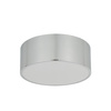 Chromowany plafon łazienkowy o średnicy 30cm LIVO CHROM S 2XE27 IP54 Tk Lighting 11476