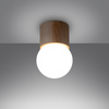 Lampa sufitowa oprawa drewniana BOOMO 8 Sollux SL.1190