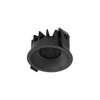 Czarna okrągłe oczko sufitowe 8,6cm NEXUS BLACK CCT 12W Tk Lighting 18127