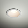 Białe okragłe podtynkowe oczko sufitowe IP65 OPTI WHITE 1xGU10 Tk Lighting 10578