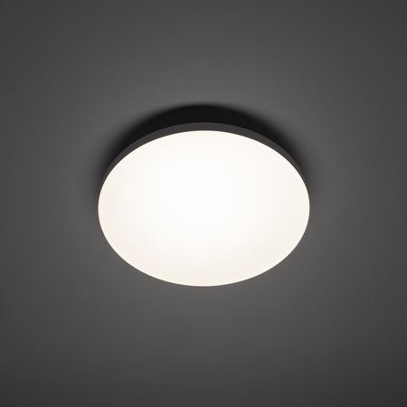 Biały okrągły plafon 25cm z czujnikiem ruchu 3000K DENIA LED S SENSOR Nowodvorski 11758