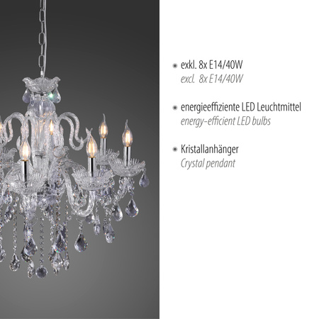 Lampa wisząca GRACIA Paul Neuhaus 3081-00