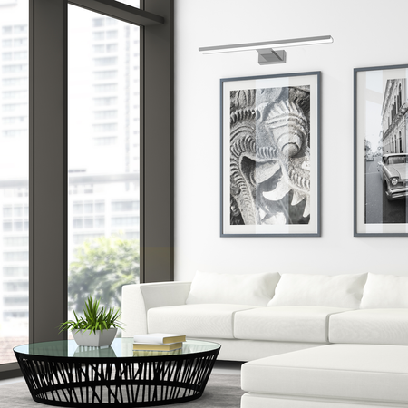 Kinkiet PINTO CHROME 12W LED 50cm Milagro ML8237