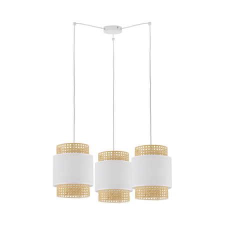 Lampa wisząca BOHO WHITE listwa TK Lighting 6537