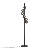 Lampa podłogowa dymione szklane kule Dallas 6xG9 Maytoni MOD545FL-06B