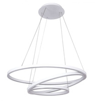 Lampa wisząca LORITA LED Italux 5239-136RDP-WH-3