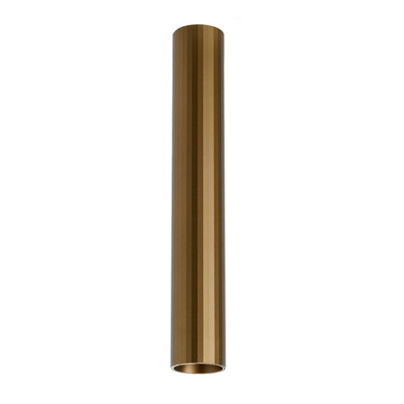 Cienka złota tuba natynkowa LED o wysokości 27cm WIKING 18W CCT SWITCH GO Azzardo AZ5975