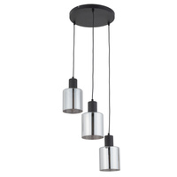 SIERRA BLACK LAMPA WISZĄCA 3 TK Lighting 6655